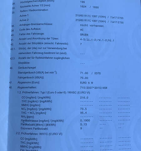 Зеленый Фольксваген Мультиван, объемом двигателя 1.97 л и пробегом 160 тыс. км за 52999 $, фото 13 на Automoto.ua