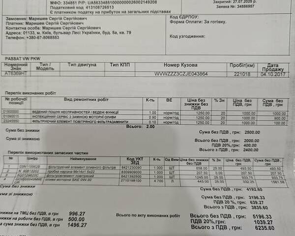 Білий Фольксваген Пассат Альтрак, об'ємом двигуна 2 л та пробігом 223 тис. км за 20900 $, фото 34 на Automoto.ua