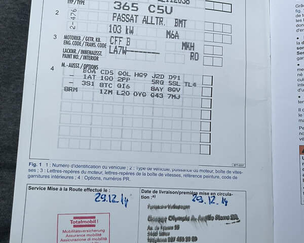 Серый Фольксваген Пассат Альтрак, объемом двигателя 2 л и пробегом 207 тыс. км за 14500 $, фото 42 на Automoto.ua