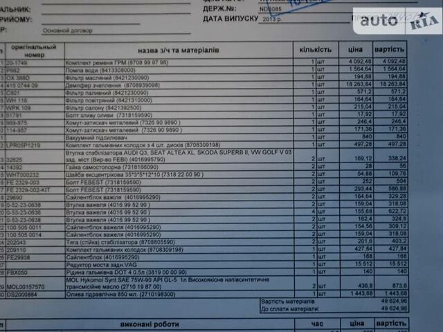 Белый Фольксваген Пассат Б7, объемом двигателя 2 л и пробегом 274 тыс. км за 13800 $, фото 135 на Automoto.ua