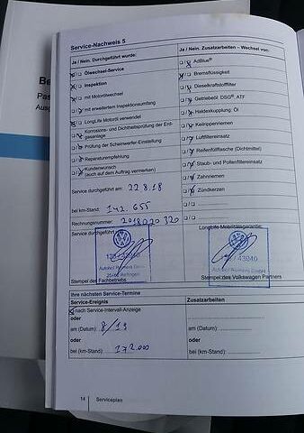 Сірий Фольксваген Пассат Б8, об'ємом двигуна 2 л та пробігом 203 тис. км за 16000 $, фото 13 на Automoto.ua