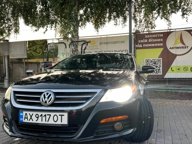 Черный Фольксваген Пассат СС, объемом двигателя 2 л и пробегом 256 тыс. км за 9500 $, фото 4 на Automoto.ua