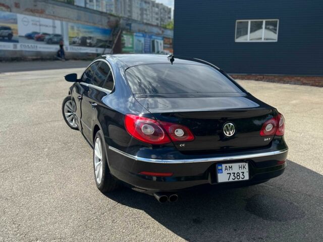 Чорний Фольксваген Пассат СС, об'ємом двигуна 2 л та пробігом 259 тис. км за 8300 $, фото 4 на Automoto.ua