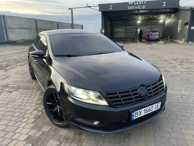 Черный Фольксваген Пассат СС, объемом двигателя 2 л и пробегом 215 тыс. км за 12999 $, фото 1 на Automoto.ua
