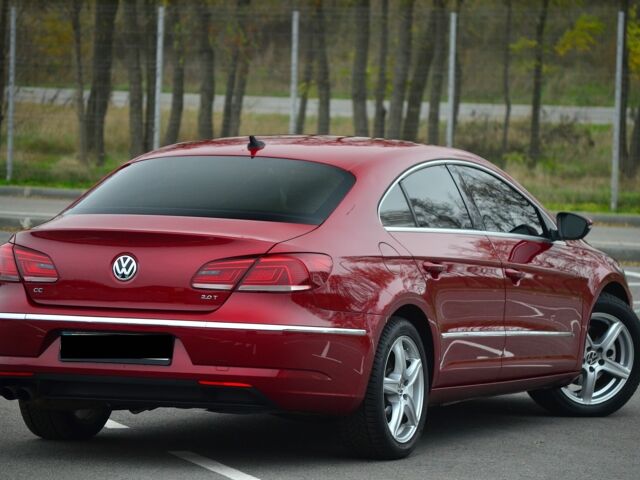 Красный Фольксваген Пассат СС, объемом двигателя 2 л и пробегом 182 тыс. км за 10700 $, фото 2 на Automoto.ua