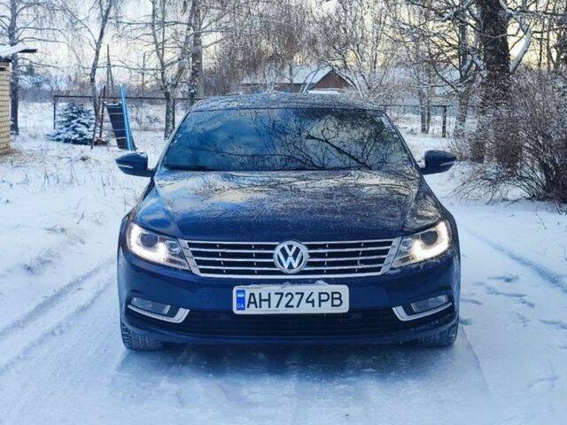 Синий Фольксваген Пассат СС, объемом двигателя 2 л и пробегом 110 тыс. км за 11000 $, фото 1 на Automoto.ua