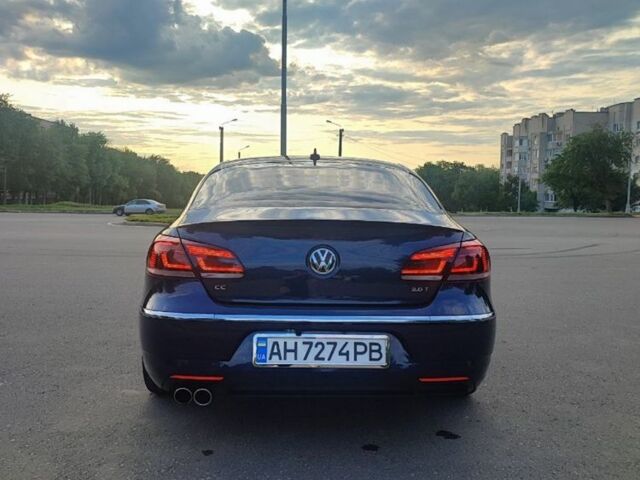 Синий Фольксваген Пассат СС, объемом двигателя 2 л и пробегом 110 тыс. км за 11000 $, фото 3 на Automoto.ua