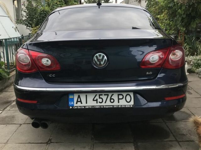 Синий Фольксваген Пассат СС, объемом двигателя 2 л и пробегом 194 тыс. км за 8100 $, фото 1 на Automoto.ua