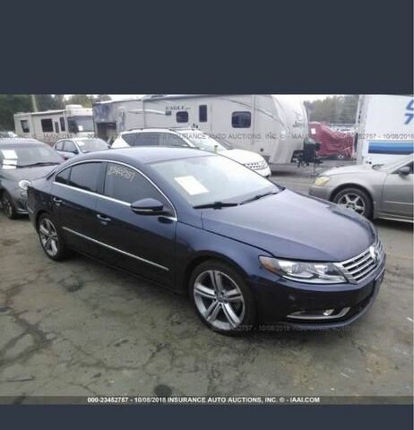 Синий Фольксваген Пассат СС, объемом двигателя 2 л и пробегом 234 тыс. км за 9350 $, фото 15 на Automoto.ua