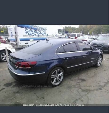 Синий Фольксваген Пассат СС, объемом двигателя 2 л и пробегом 234 тыс. км за 9350 $, фото 18 на Automoto.ua