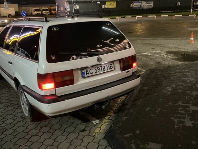 Белый Фольксваген Пассат Вариант, объемом двигателя 1.9 л и пробегом 440 тыс. км за 2600 $, фото 4 на Automoto.ua