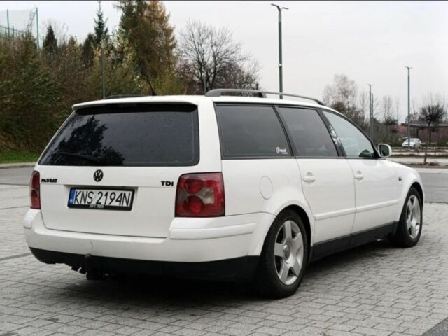 Белый Фольксваген Пассат Вариант, объемом двигателя 1.9 л и пробегом 310 тыс. км за 2250 $, фото 3 на Automoto.ua