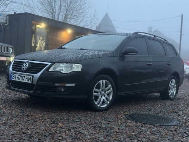 Черный Фольксваген Пассат Вариант, объемом двигателя 2 л и пробегом 317 тыс. км за 5450 $, фото 2 на Automoto.ua