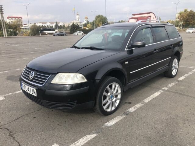 Черный Фольксваген Пассат Вариант, объемом двигателя 1.9 л и пробегом 317 тыс. км за 3094 $, фото 1 на Automoto.ua