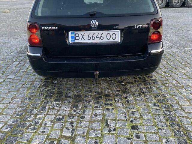 Черный Фольксваген Пассат Вариант, объемом двигателя 1.9 л и пробегом 330 тыс. км за 3000 $, фото 4 на Automoto.ua