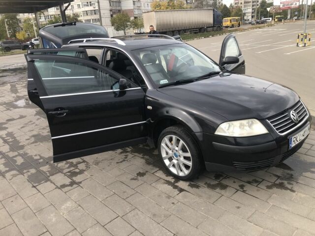 Черный Фольксваген Пассат Вариант, объемом двигателя 1.9 л и пробегом 317 тыс. км за 3094 $, фото 12 на Automoto.ua