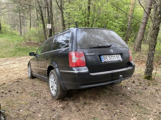Черный Фольксваген Пассат Вариант, объемом двигателя 1.9 л и пробегом 348 тыс. км за 4000 $, фото 3 на Automoto.ua