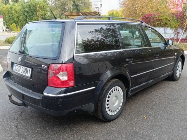 Фольксваген Пассат Вариант 2003 в Синельниковом на Automoto.ua Черный Фольксваген Пассат Вариант, объемом двигателя 1.9 л и пробегом 100 тыс. км за 2450 $, фото 2 на Automoto.ua