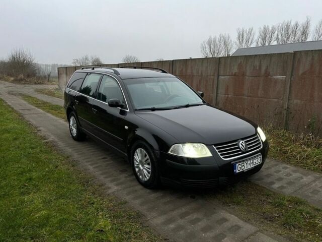 Черный Фольксваген Пассат Вариант, объемом двигателя 1.9 л и пробегом 287 тыс. км за 1628 $, фото 1 на Automoto.ua