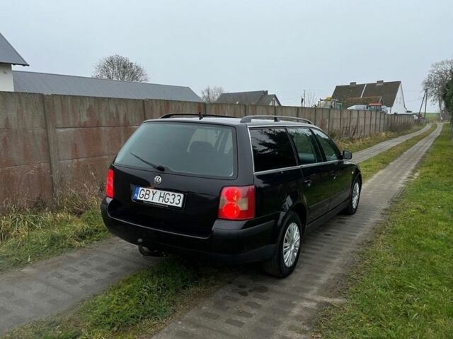 Черный Фольксваген Пассат Вариант, объемом двигателя 1.9 л и пробегом 210 тыс. км за 1400 $, фото 5 на Automoto.ua