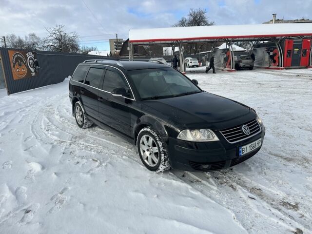 Черный Фольксваген Пассат Вариант, объемом двигателя 1.9 л и пробегом 223 тыс. км за 4500 $, фото 2 на Automoto.ua
