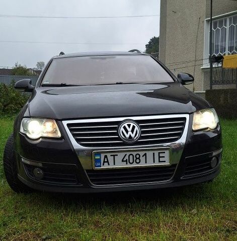 Черный Фольксваген Пассат Вариант, объемом двигателя 2 л и пробегом 287 тыс. км за 5542 $, фото 2 на Automoto.ua