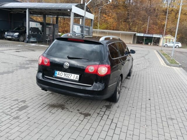 Черный Фольксваген Пассат Вариант, объемом двигателя 2 л и пробегом 220 тыс. км за 5500 $, фото 3 на Automoto.ua