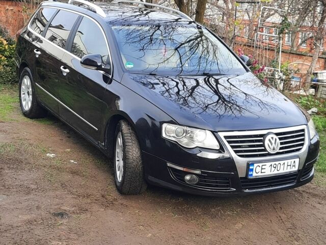 Черный Фольксваген Пассат Вариант, объемом двигателя 2 л и пробегом 240 тыс. км за 6400 $, фото 1 на Automoto.ua