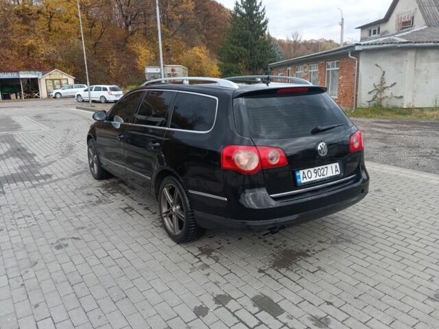 Черный Фольксваген Пассат Вариант, объемом двигателя 2 л и пробегом 220 тыс. км за 5500 $, фото 4 на Automoto.ua