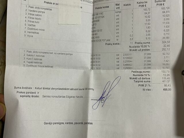 Чорний Фольксваген Пассат Варіант, об'ємом двигуна 2 л та пробігом 379 тис. км за 6500 $, фото 14 на Automoto.ua