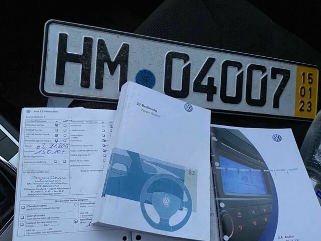 Черный Фольксваген Пассат Вариант, объемом двигателя 2 л и пробегом 278 тыс. км за 6700 $, фото 6 на Automoto.ua