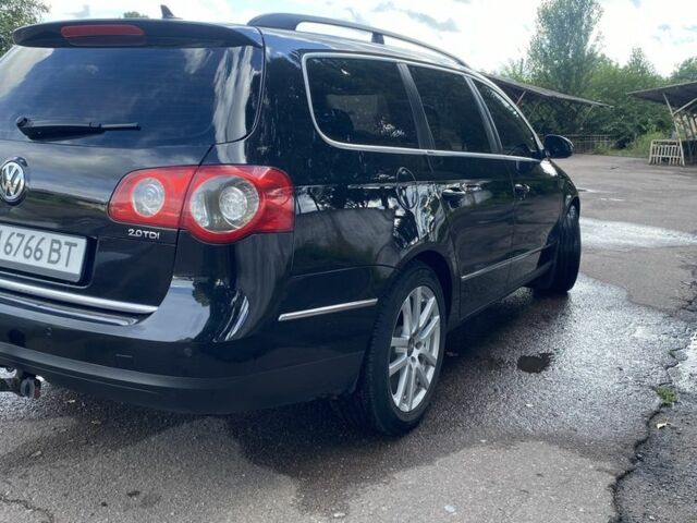 Черный Фольксваген Пассат Вариант, объемом двигателя 2 л и пробегом 252 тыс. км за 6600 $, фото 6 на Automoto.ua