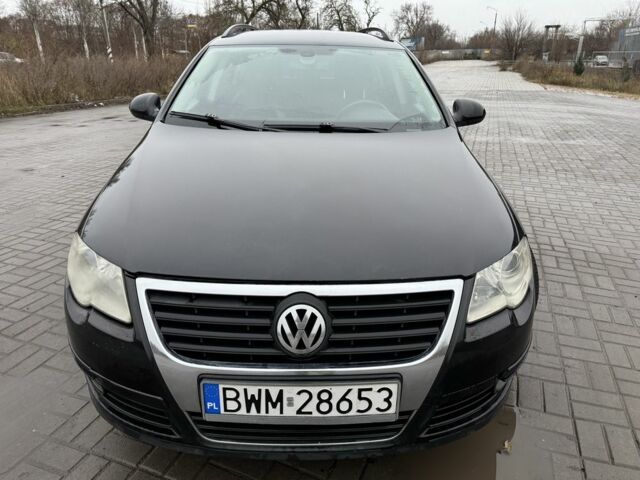 Черный Фольксваген Пассат Вариант, объемом двигателя 2 л и пробегом 503 тыс. км за 3019 $, фото 1 на Automoto.ua
