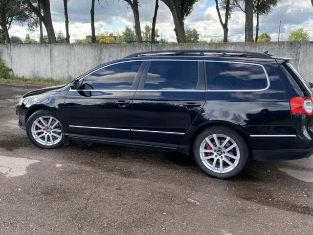 Черный Фольксваген Пассат Вариант, объемом двигателя 2 л и пробегом 252 тыс. км за 6600 $, фото 2 на Automoto.ua