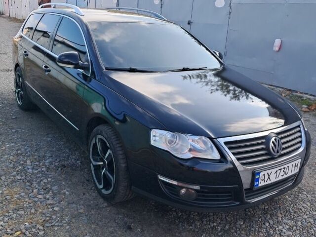 Черный Фольксваген Пассат Вариант, объемом двигателя 2 л и пробегом 237 тыс. км за 8200 $, фото 1 на Automoto.ua
