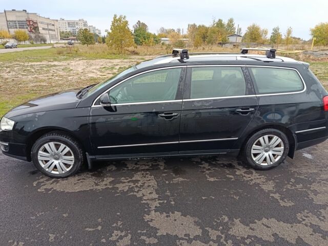 Черный Фольксваген Пассат Вариант, объемом двигателя 2 л и пробегом 290 тыс. км за 6800 $, фото 1 на Automoto.ua
