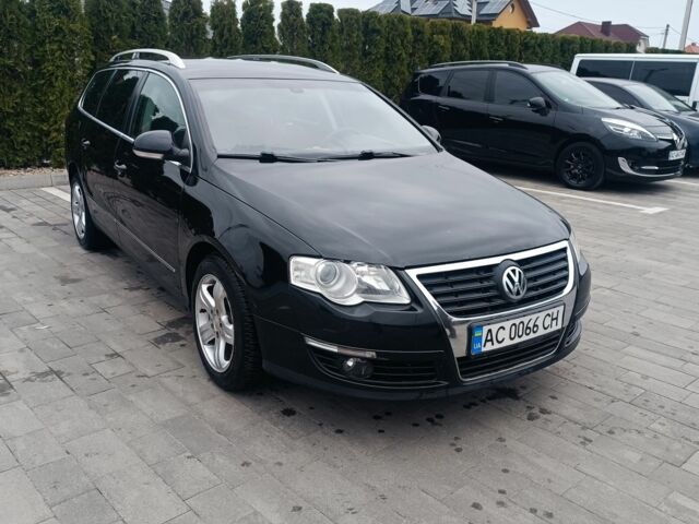 Черный Фольксваген Пассат Вариант, объемом двигателя 2 л и пробегом 295 тыс. км за 6500 $, фото 1 на Automoto.ua