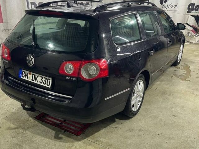 Черный Фольксваген Пассат Вариант, объемом двигателя 2 л и пробегом 350 тыс. км за 3000 $, фото 2 на Automoto.ua