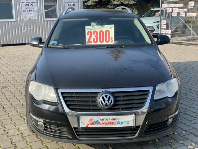 Черный Фольксваген Пассат Вариант, объемом двигателя 2 л и пробегом 360 тыс. км за 7700 $, фото 1 на Automoto.ua