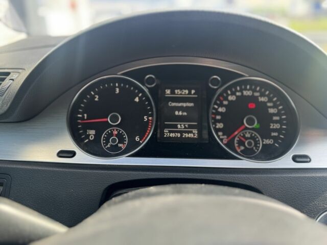 Черный Фольксваген Пассат Вариант, объемом двигателя 2 л и пробегом 342 тыс. км за 7500 $, фото 11 на Automoto.ua