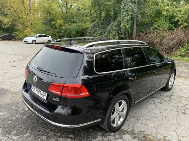 Фольксваген Пассат Варіант 2013 у Житомирі на Automoto.ua Чорний Фольксваген Пассат Варіант, об'ємом двигуна 1.4 л та пробігом 253 тис. км за 8400 $, фото 2 на Automoto.ua