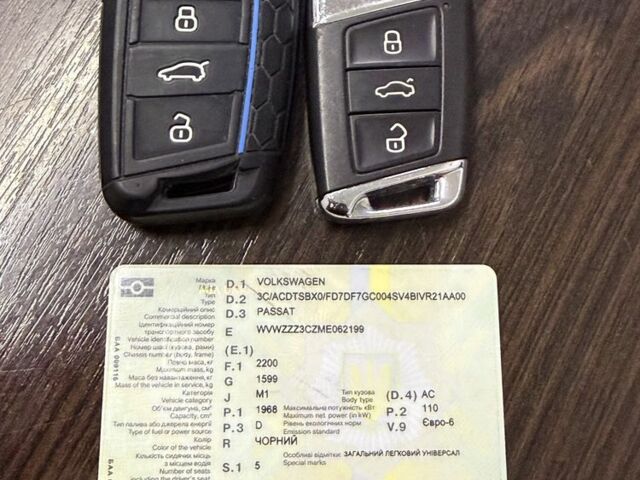Черный Фольксваген Пассат Вариант, объемом двигателя 2 л и пробегом 190 тыс. км за 20700 $, фото 18 на Automoto.ua