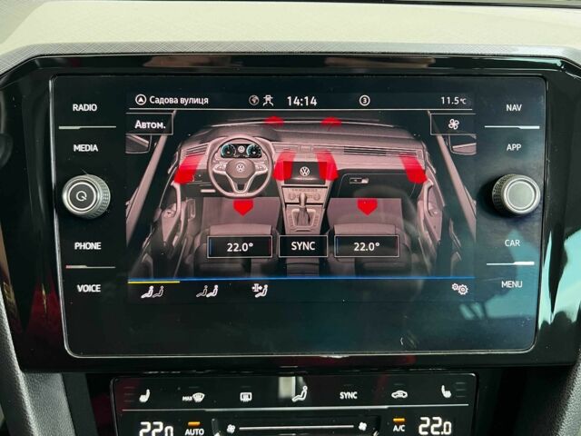 Черный Фольксваген Пассат Вариант, объемом двигателя 2 л и пробегом 199 тыс. км за 20950 $, фото 18 на Automoto.ua