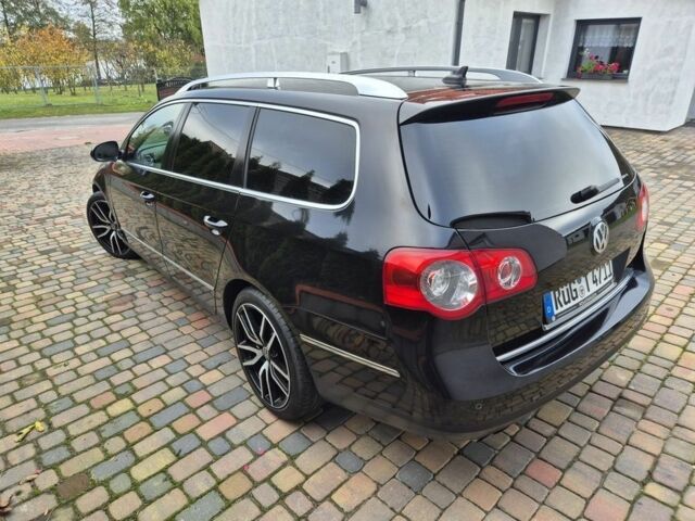 Черный Фольксваген Пассат Вариант, объемом двигателя 2 л и пробегом 224 тыс. км за 2150 $, фото 2 на Automoto.ua