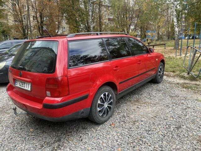 Фольксваген Пассат Вариант 1998 в Полтаве на Automoto.ua Красный Фольксваген Пассат Вариант, объемом двигателя 1.6 л и пробегом 300 тыс. км за 3400 $, фото 3 на Automoto.ua