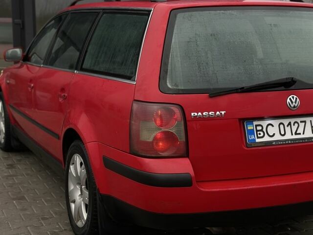 Красный Фольксваген Пассат Вариант, объемом двигателя 1.9 л и пробегом 335 тыс. км за 2900 $, фото 11 на Automoto.ua