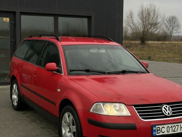 Красный Фольксваген Пассат Вариант, объемом двигателя 1.9 л и пробегом 335 тыс. км за 2900 $, фото 3 на Automoto.ua