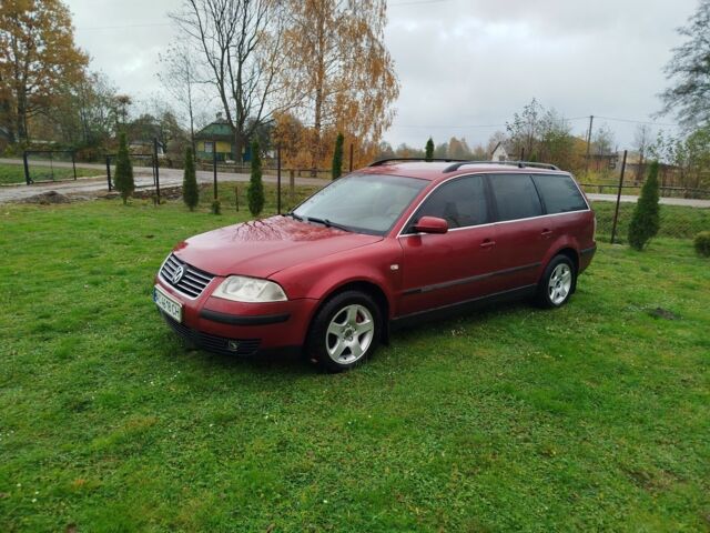 Фольксваген Пассат Вариант 2003 в Ковель на Automoto.ua Красный Фольксваген Пассат Вариант, объемом двигателя 1.9 л и пробегом 350 тыс. км за 3700 $, фото 4 на Automoto.ua