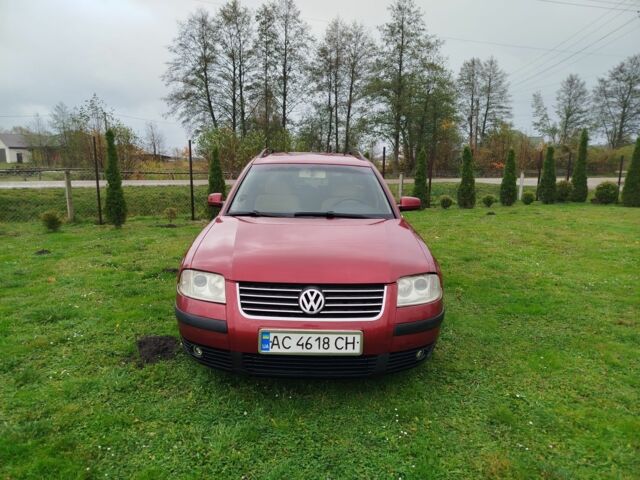 Фольксваген Пассат Вариант 2003 в Ковель на Automoto.ua Красный Фольксваген Пассат Вариант, объемом двигателя 1.9 л и пробегом 350 тыс. км за 3700 $, фото 13 на Automoto.ua