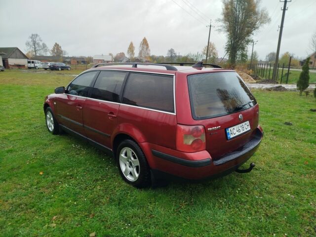 Фольксваген Пассат Вариант 2003 в Ковель на Automoto.ua Красный Фольксваген Пассат Вариант, объемом двигателя 1.9 л и пробегом 350 тыс. км за 3700 $, фото 5 на Automoto.ua